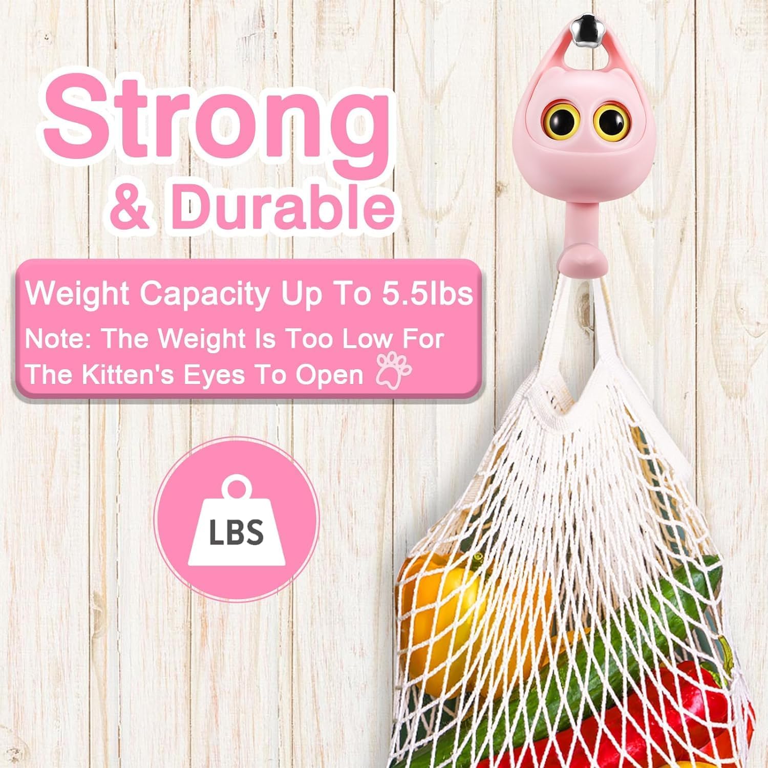 SkyShopy self Adhesive Coat Hook, Wink Cat Key Holder for Wall Cute Cat Hooks, Decorative Wall Hooks for Hanging Key, Towels, Scarf, Hats, Coat, Cloth, Bags, Cute Room Decor (1 Pcs) SkyShopy self Adhesive Coat Hook, Wink Cat Key Holder for Wall Cute Cat Hooks, Decorative Wall Hooks for Hanging Key, Towels, Scarf, Hats, Coat, Cloth, Bags, Cute Room Decor (1 Pcs)